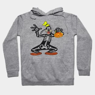 Goofy Skeleton Halloween Hoodie